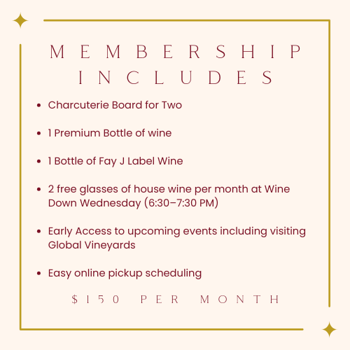 Luxe Pairing Membership – $150/month