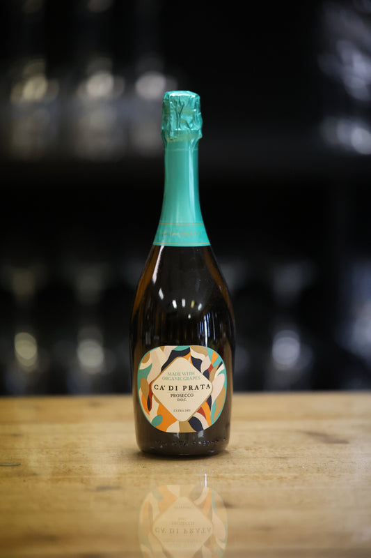 Ca' di Prata Prosecco Spumante Extra Dry, Organic