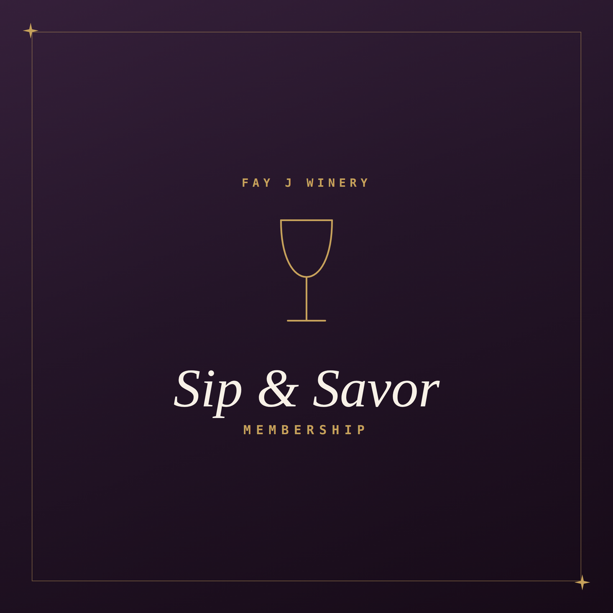 Sip & Savor Membership